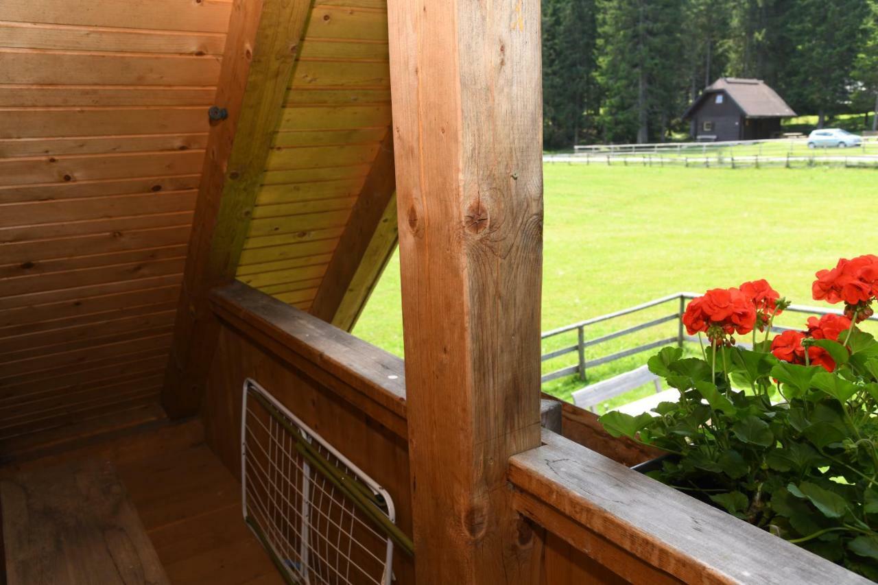 Pocitniska Hisa Jurcek Pokljuka Vila Goreljek Exterior foto